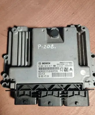Peugeot 208 Engine control unit/module 9805947380 0281019817