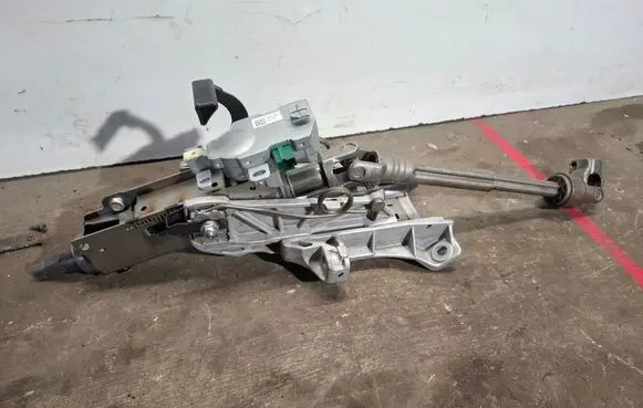 Steering wheel axle