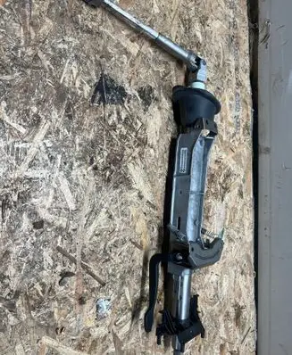 Steering wheel axle