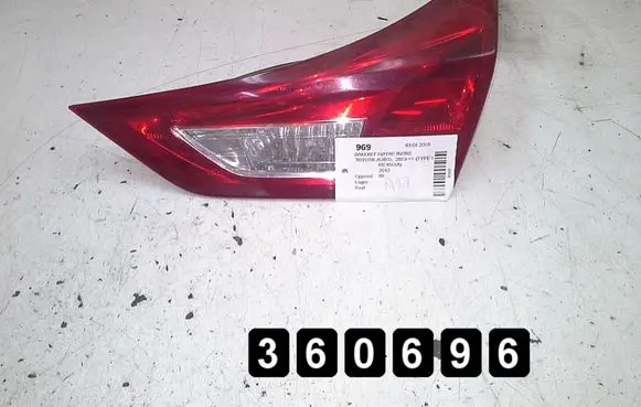 Toyota Auris 150 Rear/tail lights # 05170237