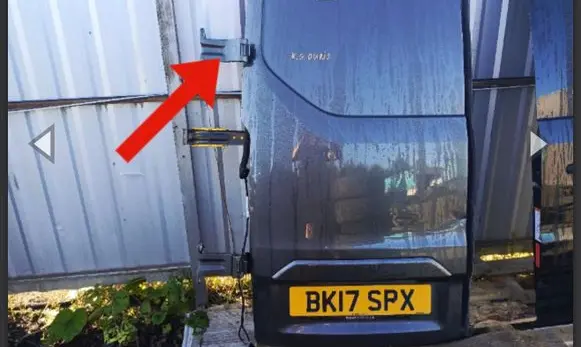 Ford Transit Custom Loading door upper hinge BK21V42983AC