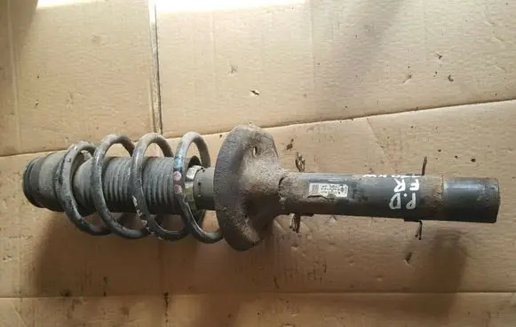 Seat Leon (1M) Front shock absorber with coil spring 1J0413031DP