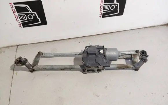 Volkswagen Golf VI Front wiper linkage and motor 1K1955119E 1K1955023G