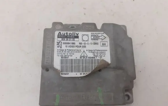 Peugeot 407 Airbag control unit/module 606563100