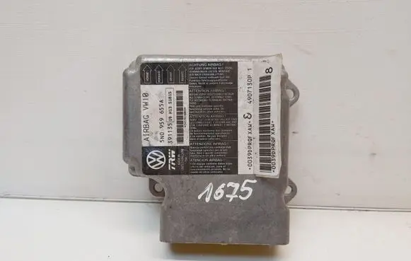 Volkswagen PASSAT B6 Airbag control unit/module 5N0959655A