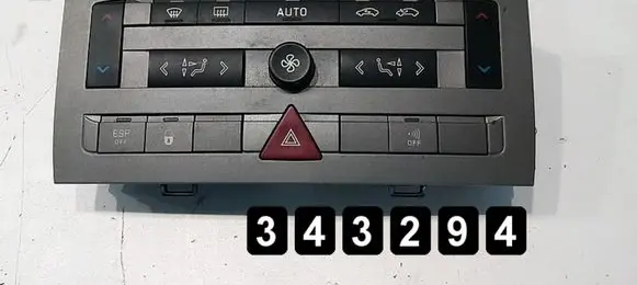 Citroen C5 Climate control unit 96573328