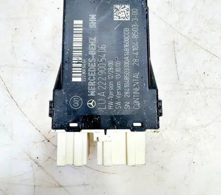 Mercedes-Benz S W222 Seat heating relay A2229005406 2229005406 2841048503300
