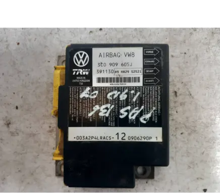 Volkswagen PASSAT B6 Airbag control unit/module 3C0909605J