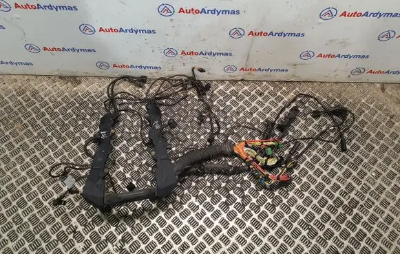 BMW 7 E65 E66 Engine installation wiring loom 7540845 12517540845