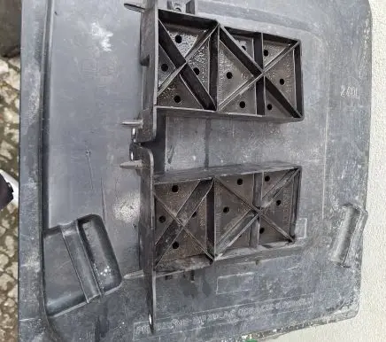 Front bumper shock/impact absorber