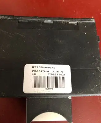 Toyota Avensis T250 Immobilizer control unit/module 89780-05040 0905008268 ZT6299EZ