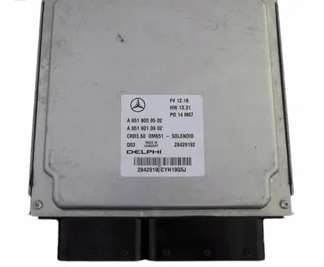Mercedes-Benz GLA W156 Engine control unit/module A6519009502
