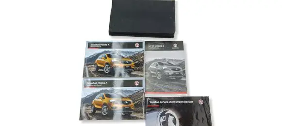 Opel Mokka X Owners service history hand book 