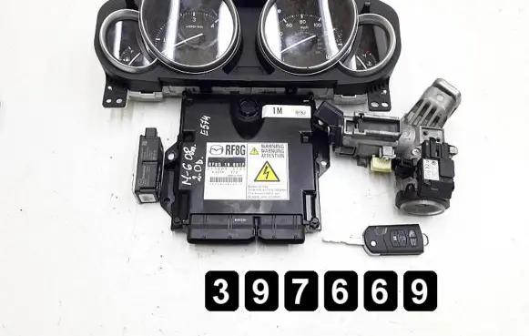 Engine ECU kit and lock set