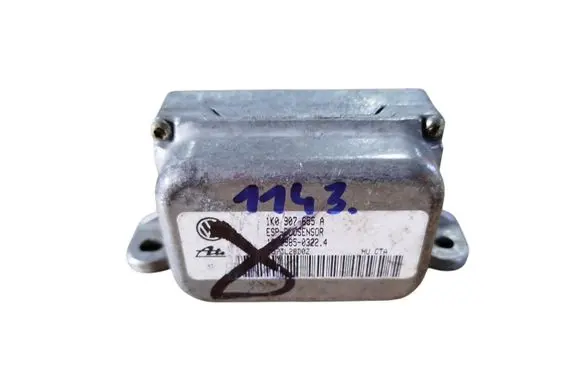 Audi A3 S3 8P ESP acceleration yaw rate sensor 1K0907655A