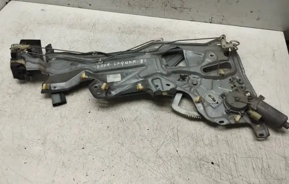 Renault Laguna I Sliding door window regulator with motor 7701672413