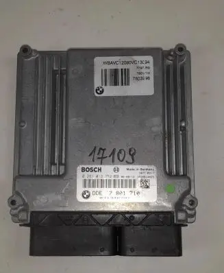BMW 1 E81 E87 Engine control unit/module 7801710 0281013252
