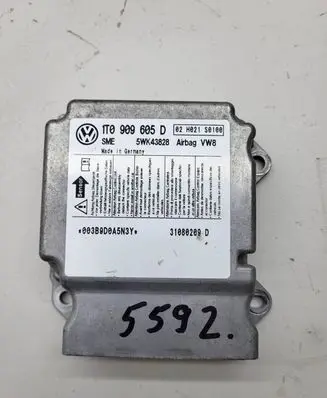 Volkswagen Touran I Airbag control unit/module 1T0909605D 5WK93828