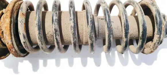 Front coil spring