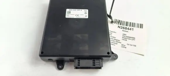 Volkswagen Phaeton Bluetooth control unit module 3D0035249A 0011600340014