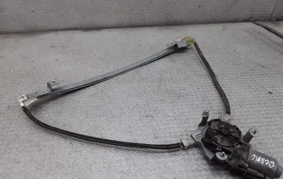 Renault Scenic I Front door window regulator with motor 114145