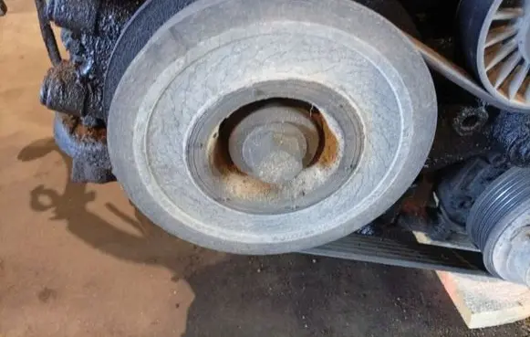Opel Zafira A Crankshaft pulley