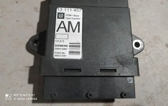 Opel Vectra C Door control unit/module 13111457 960572197 5WK46002