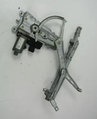 Opel Astra G Front door window regulator with motor 90521881