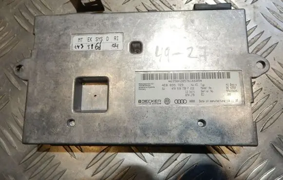 Audi A6 S6 C6 4F MMI control unit 4F0910730F 4E0835729 4927