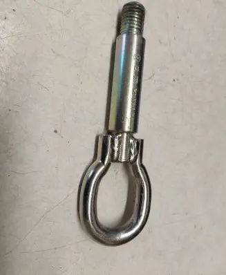 Towing hook eye