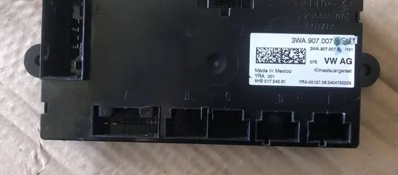 Volkswagen Golf VIII Other control units/modules 3WA907007F 3WA907007 5HB01724231