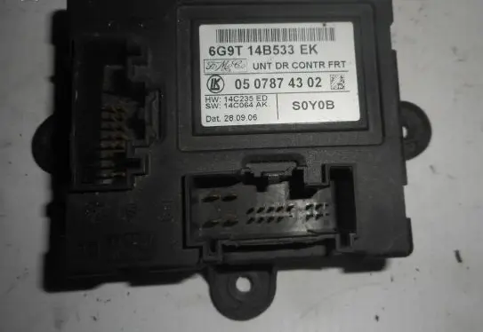 Ford Galaxy Door control unit/module 6G9T14B533EK 0507874302 14C235ED