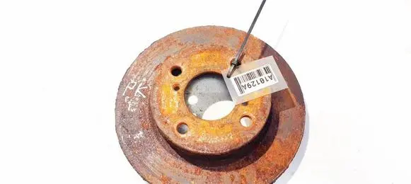 Nissan Pixo Front brake disc ventiliuojamas