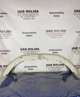 Volkswagen Golf VI Front bumper lip 1K9071609A