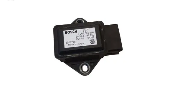 BMW 5 E60 E61 ESP acceleration yaw rate sensor 0265005266 6758750 1275100422