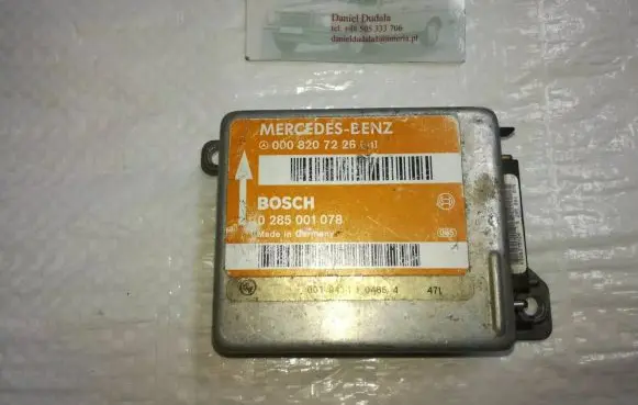 Mercedes-Benz E W124 Airbag control unit/module 0285001078