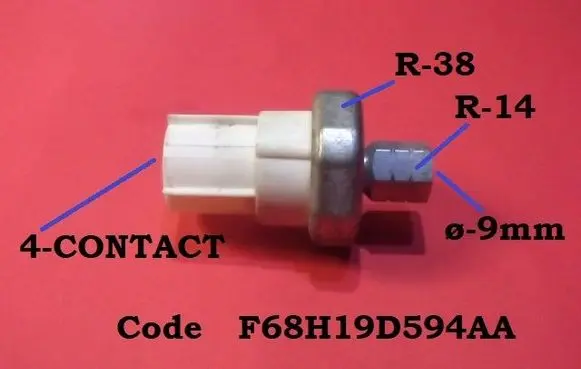Air conditioning (A/C) pressure sensor