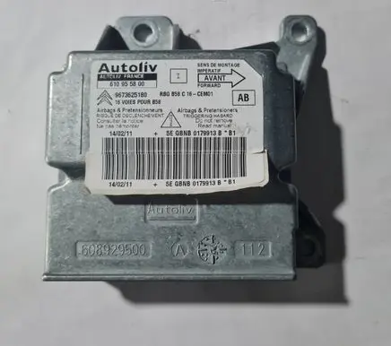 Citroen C4 Grand Picasso Airbag control unit/module 9673625180 610955800