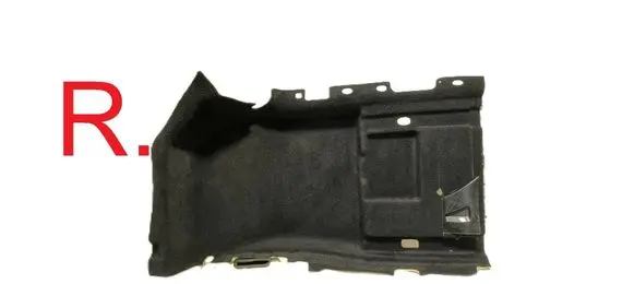 Peugeot 5008 II Front floor carpet liner 98111322ZD 37080