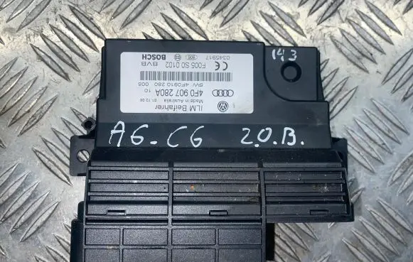 Audi A6 S6 C6 4F Other control units/modules 4F0907280A F005S00102 4F0910280