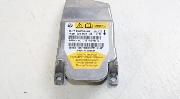 BMW 5 E60 E61 Airbag control unit/module 9160558
