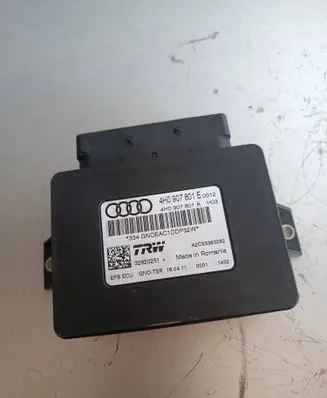 Audi A7 S7 4G Hand brake control module 4H0907801E 4H0907801A 32620251