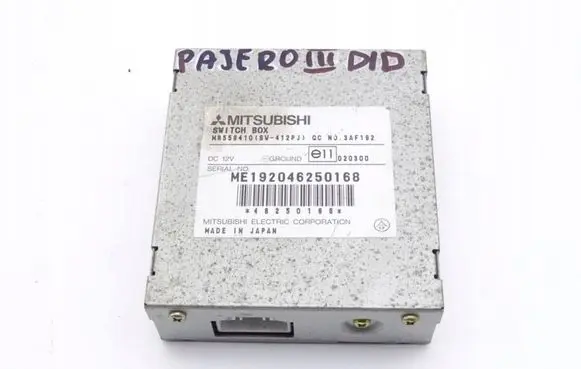 Mitsubishi Pajero GPS navigation control unit/module MR558410