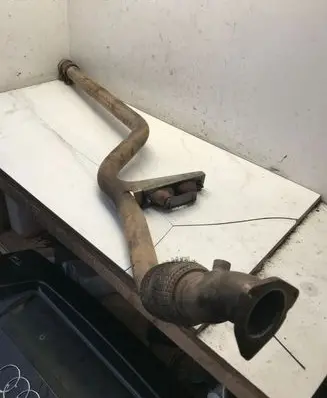 Audi A6 S6 C6 4F Muffler pipe connector clamp 