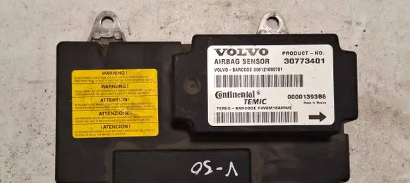 Volvo S40 Airbag control unit/module 00001393B6 30773401 006121000701