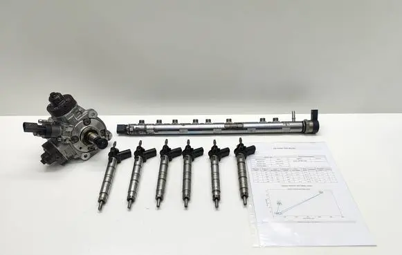 BMW 5 F10 F11 Fuel injection system set 7805428 780542803 0445116024
