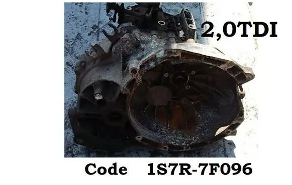 Jaguar XF Manual 5 speed gearbox 1S7R7F096
