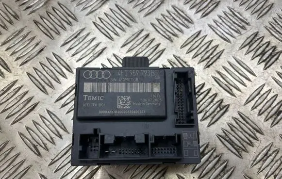Audi A6 S6 C6 4F Door control unit/module 4F0959793B