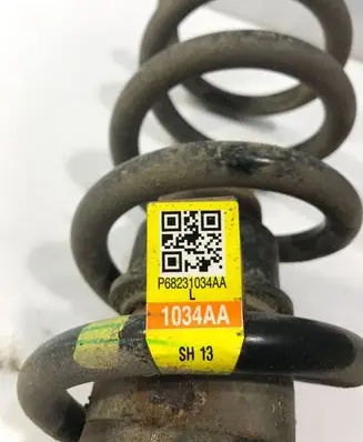 Chrysler Pacifica Rear coil spring P68231034AA