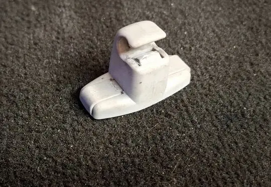 BMW 3 E46 Sun visor clip/hook/bracket 